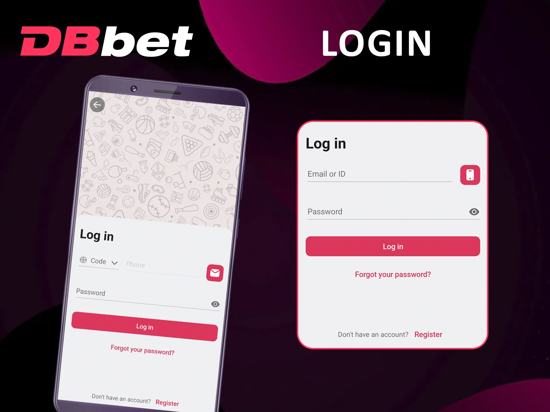 How to Login via Dbbet App easily.