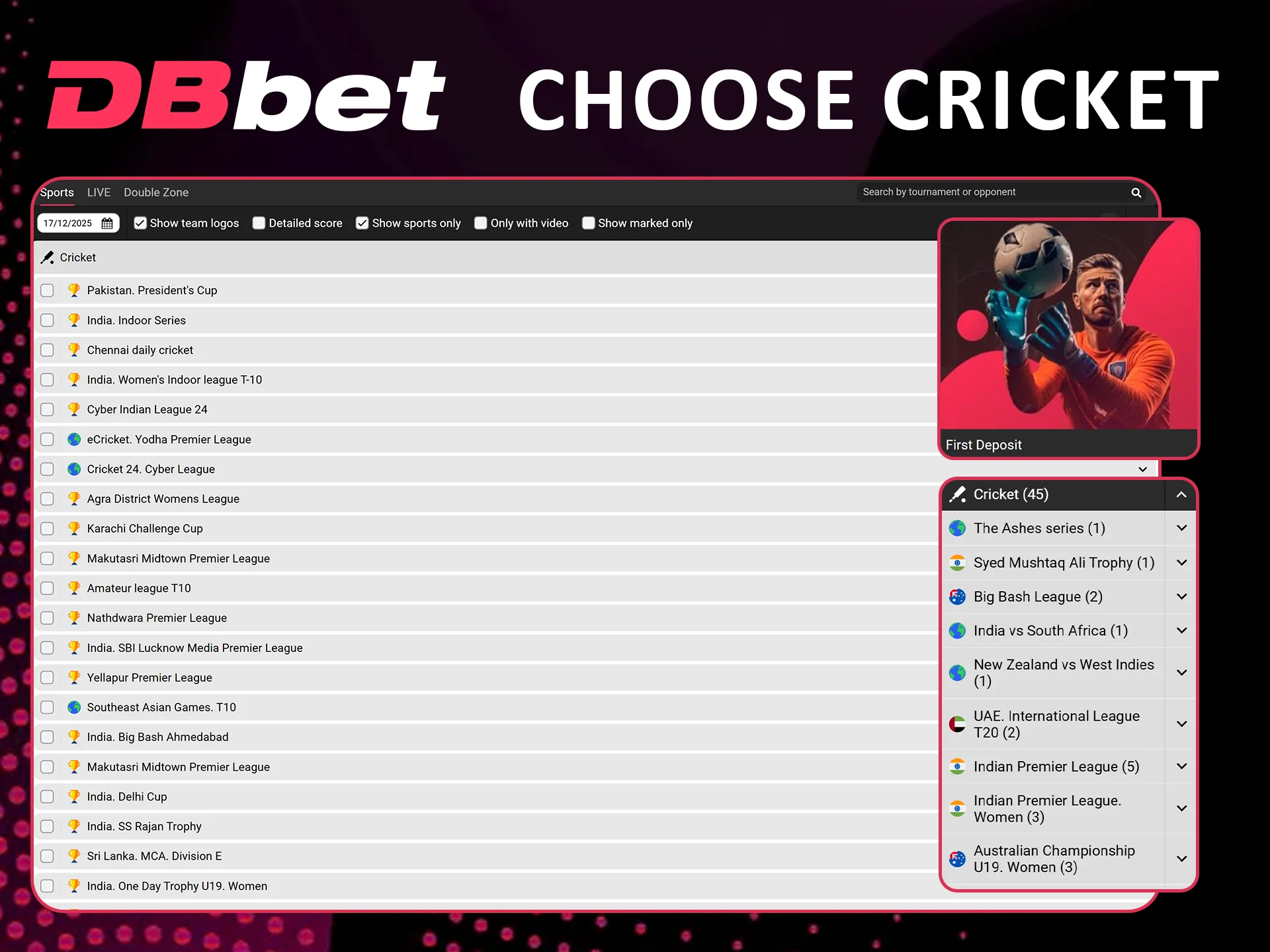 Why choose Dbbet for cricket in Bangladesh.