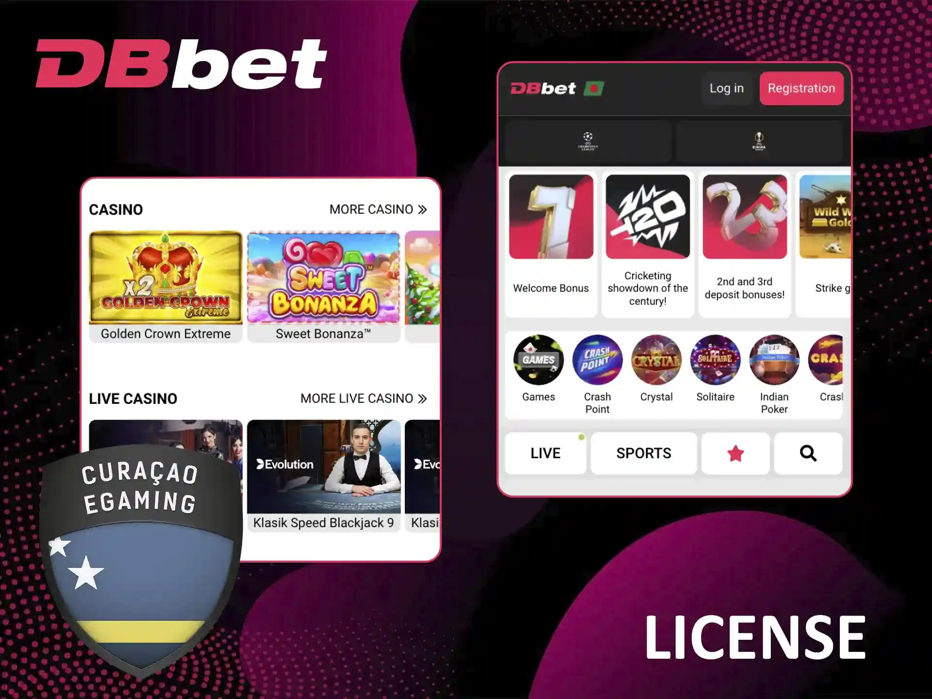Does Dbbet online casino have a gaming license.